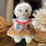 Ароматизована ялинкова прикраса-сувенір - Янгол Листопад 9727 фото