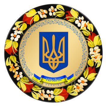 Магніт на холодильник Герб України (МД-01-001-980-131) 36040 фото