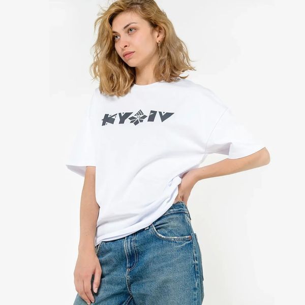 Футболка унісекс оверсайз Kyiv Light, XL/XXL 39076 фото