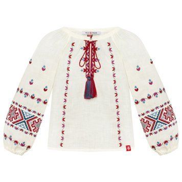 Блуза вишиванка для дівчинки Фолк Мода (0202), 158 31995 фото