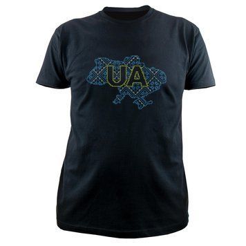 Футболка чоловіча вишита - №28, S 26226 фото