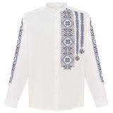 Вишита сорочка чоловіча Ricco - Назар, молочна, 46 38916 фото