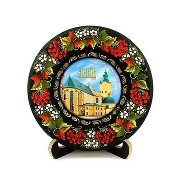 Тарілка - ЛЬВІВ ЛАТИНСЬКИЙ СОБОР (ТД-01-17-021-015-171) 40791 фото