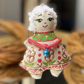 Ароматизована ялинкова прикраса-сувенір - Янгол Серпень 9729 фото