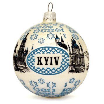 Ялинкова кулька "Київ №3 - бірюзовий" 18907 фото