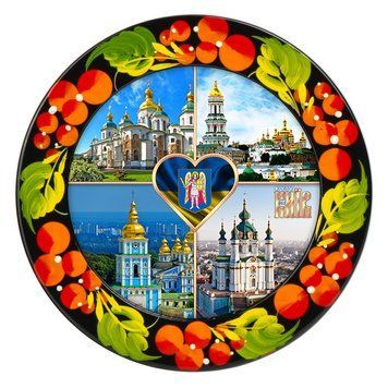 Магніт на холодильник Пам'ятки Києва (МД-01-011-950-162) 36096 фото