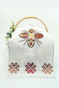 Рушник великодній український "Великдень" (65 х 33) 39507 фото