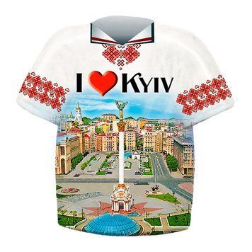Магніт на холодильник Футболка Майдан Незалежності 19931 фото