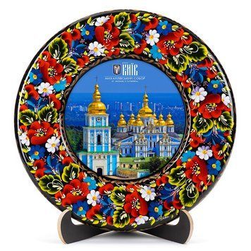 Тарілка декоративна Михайлівський Собор (ТД-01-29-011-020-071) 26260 фото