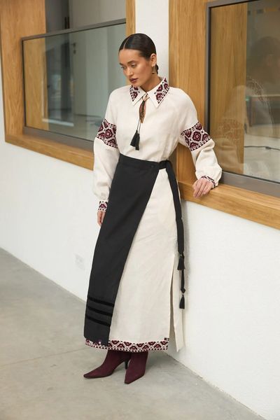 Сукня жіноча Svarga - Каховка (молочна), 42 39953 фото