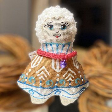 Ароматизована ялинкова прикраса-сувенір - Янгол Січень 9730 фото