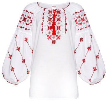 Вишиванка жіноча Колос - Василина (червоний), 56 22711 фото