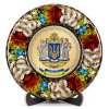 Тарілка декоративна Герб України (ТД-01-29-001-990-181)