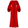 Сукня вишиванка Діброва - Фантазія (червона) 44