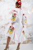 Сукня вишиванка Діброва - Флора (біла) 48