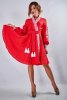 Сукня вишиванка Діброва - Жар-Птиця (червона) 44