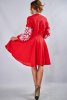 Сукня вишиванка Діброва - Жар-Птиця (червона) 48