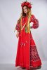 Сукня вишиванка Діброва - Фортуна (червона) 46