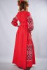 Сукня вишиванка Діброва - Фортуна (червона) 44