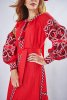 Сукня вишиванка Діброва - Фортуна (червона) 42