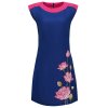 Сукня вишиванка Слобожанка - Квіти лотоса (синій) 42