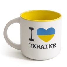 Горнятко Love Ukraine, жовте 300 мл 27689-141220