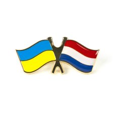 Значок "Прапор Україна-Нідерланди" 31474-142703