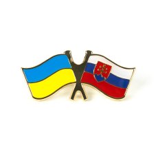 Значок "Прапор Україна-Словакія" 31478-142704