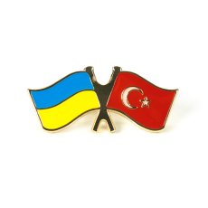 Значок "Прапор Україна-Туреччина" 31480-142706