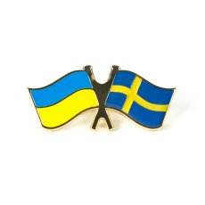 Значок "Прапор Україна-Швеція" 31483-142712