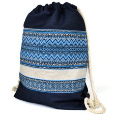 Рюкзак джинсовий "Орнамент (синій)" 17200-129699