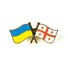 Значок "Прапор Україна-Грузія" 30789-142320
