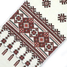 Рушник вишиваний тканий КОЛОС - Хрестик (34см х 180см) 11558-13358