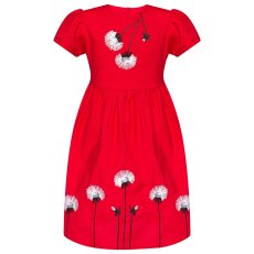 Сукня для дівчинки Колос - Кульбабка (червоний) 110 20664-129282