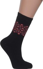 Шкарпетки з вишивкою жіночі (154) 25 (38-40) 8871-8651