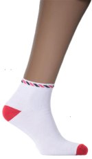 Шкарпетки з вишивкою жіночі (022) 25 (38-40) 8867-8647
