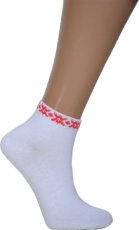 Шкарпетки з вишивкою жіночі (005) 23 (35-40) 8852-8635