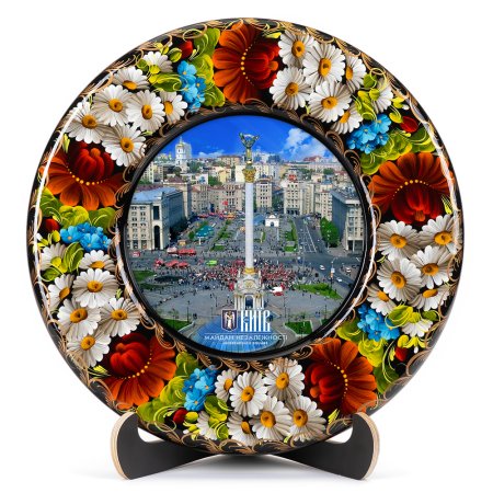 Тарелка сувенирная Площадь независимости (ТД-01-29-011-050-181)