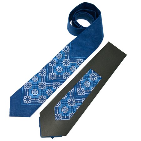 Вишита краватка - №676