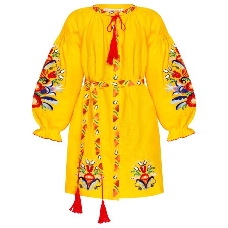 Сукня для дівчинки Слобожанка - Сона (жовтий) 116