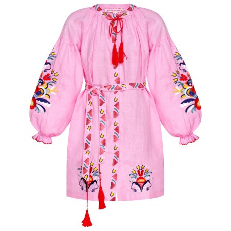 Платье для девочки Слобожанка - Сона (розовый) 128