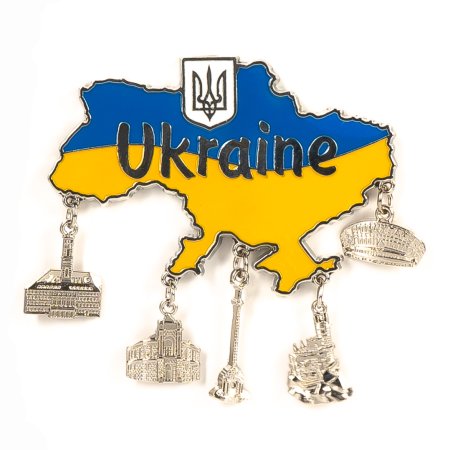 Магнит металлический с подвесными элементами - Украина