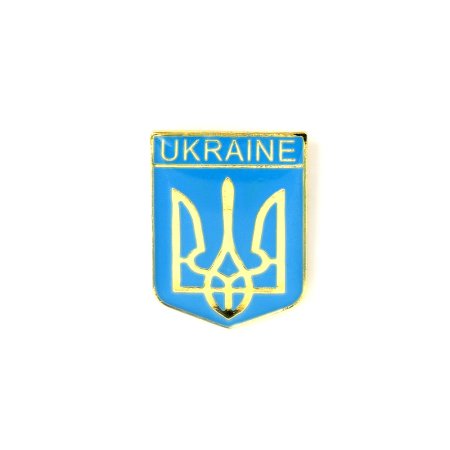 Значок "Ukraine" металлизированный